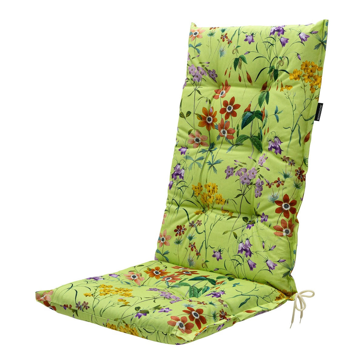 GARTENSTUHLKISSEN Milly 123/50 cm 4er-Set - Grün, Textil (50/7/123cm) - Madison