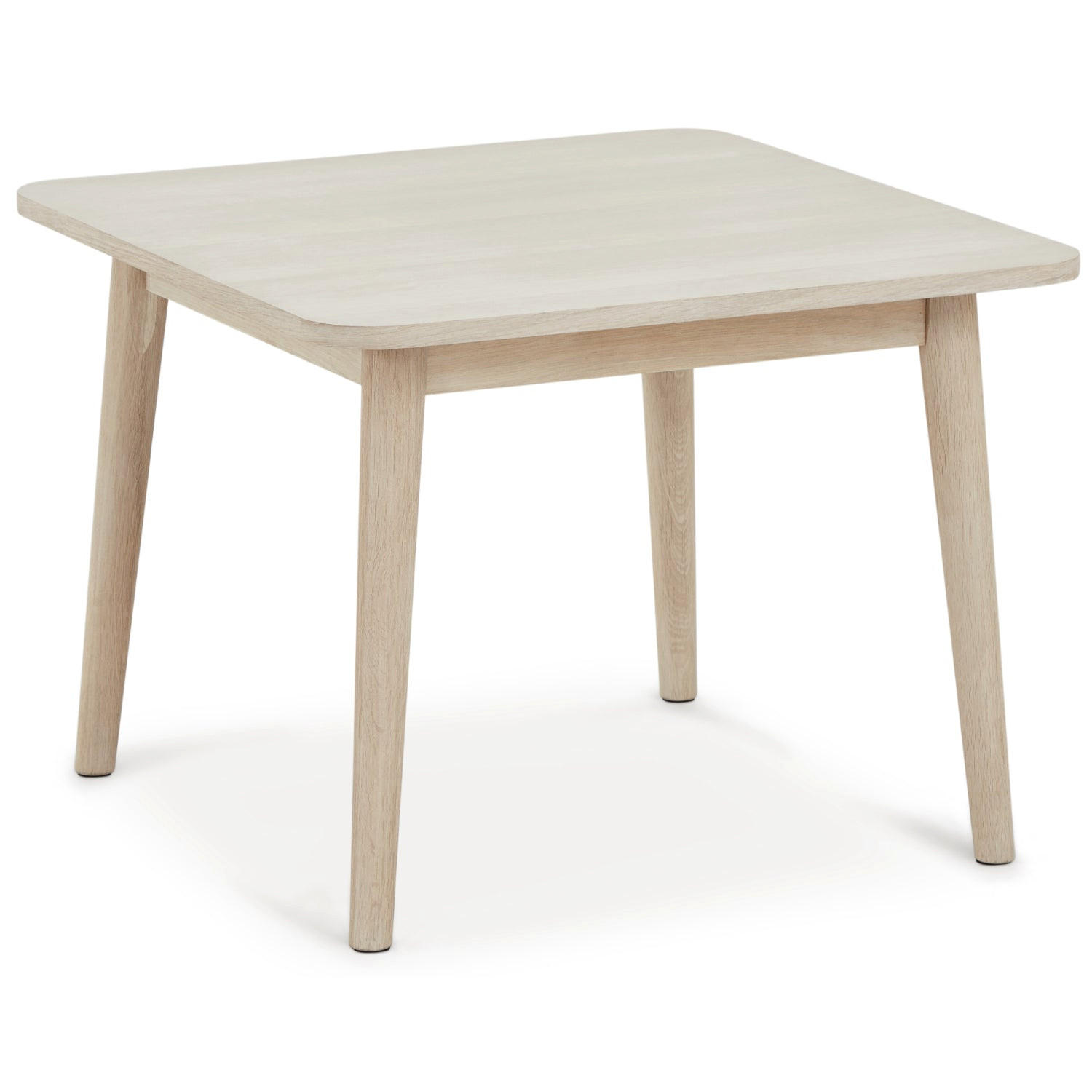 COUCHTISCH quadratisch Eiche massiv 70/70/52 cm - Beige, Holz (70/70/52cm) - Furnhouse