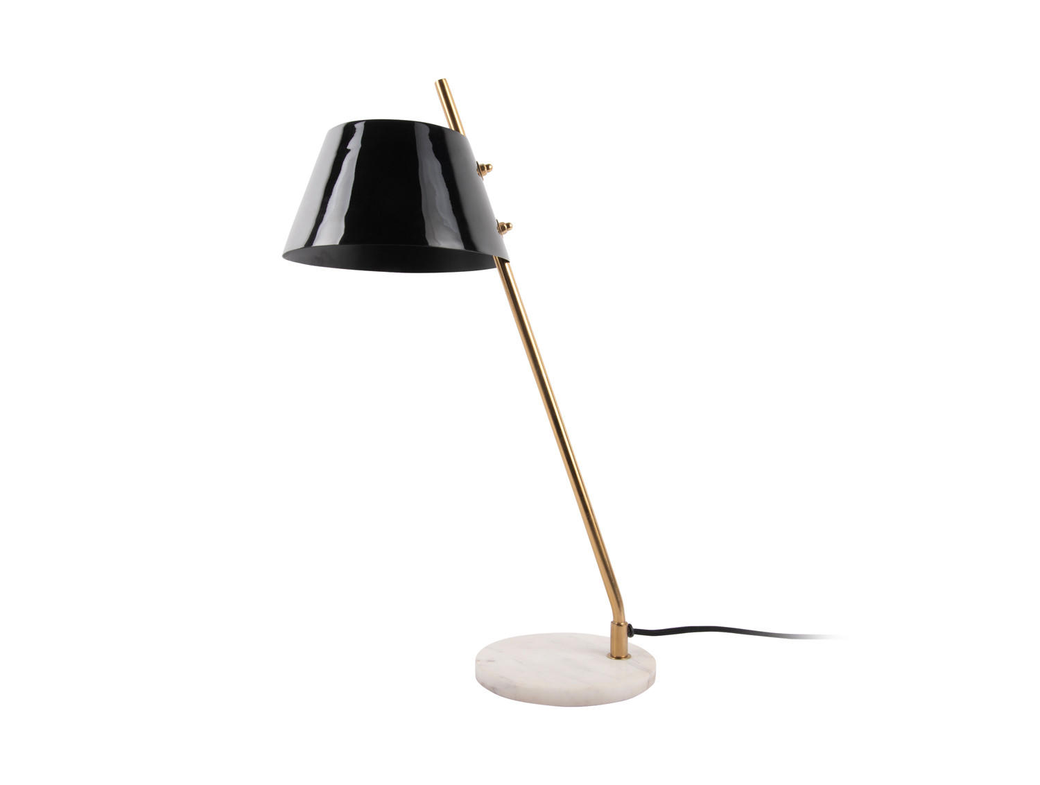 Leitmotiv Tischlampe Schwarz 33x53x19 cm