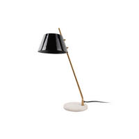 TISCHLAMPE Savvy 19/33/53 cm - Schwarz, Metall (19/33/53cm) - Leitmotiv