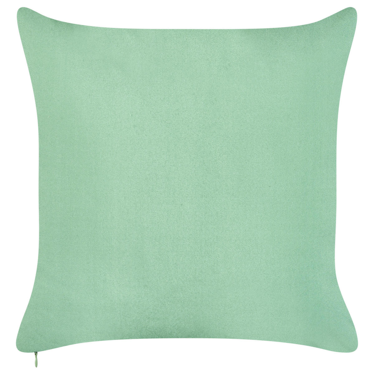GARTENKISSEN 2er-Set Grün 45/7 cm Flyleaf - Weiß/Grün, Textil (45/45/45cm) - Beliani
