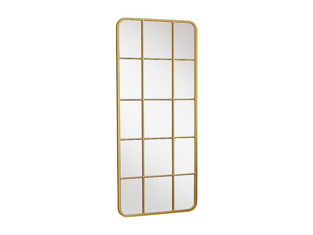 Vente-Unique Wandspiegel Gold 60x140x3 cm