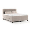 BOXBETT Divine Hellbraun 180/200 cm - Hellbraun/Schwarz, Holz/Holzwerkstoff (180/200cm) - Maison de Reve