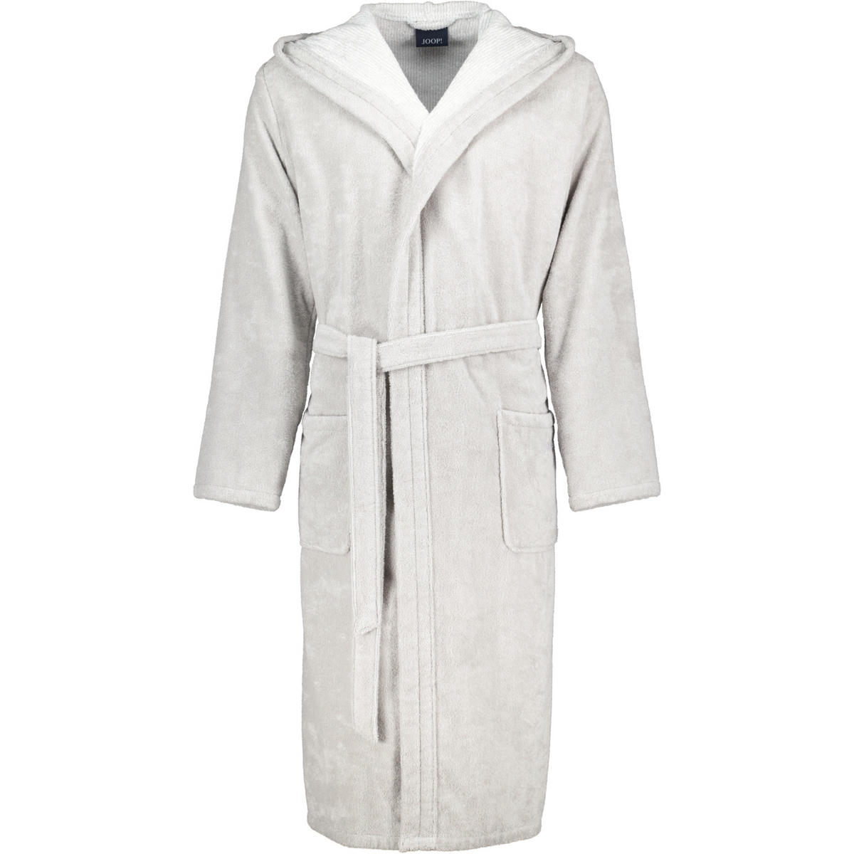 BADEMANTEL HERREN KAPUZE 1619 CLASSIC SILBER - 76 - Grau, Textil (Snull) - Joop!