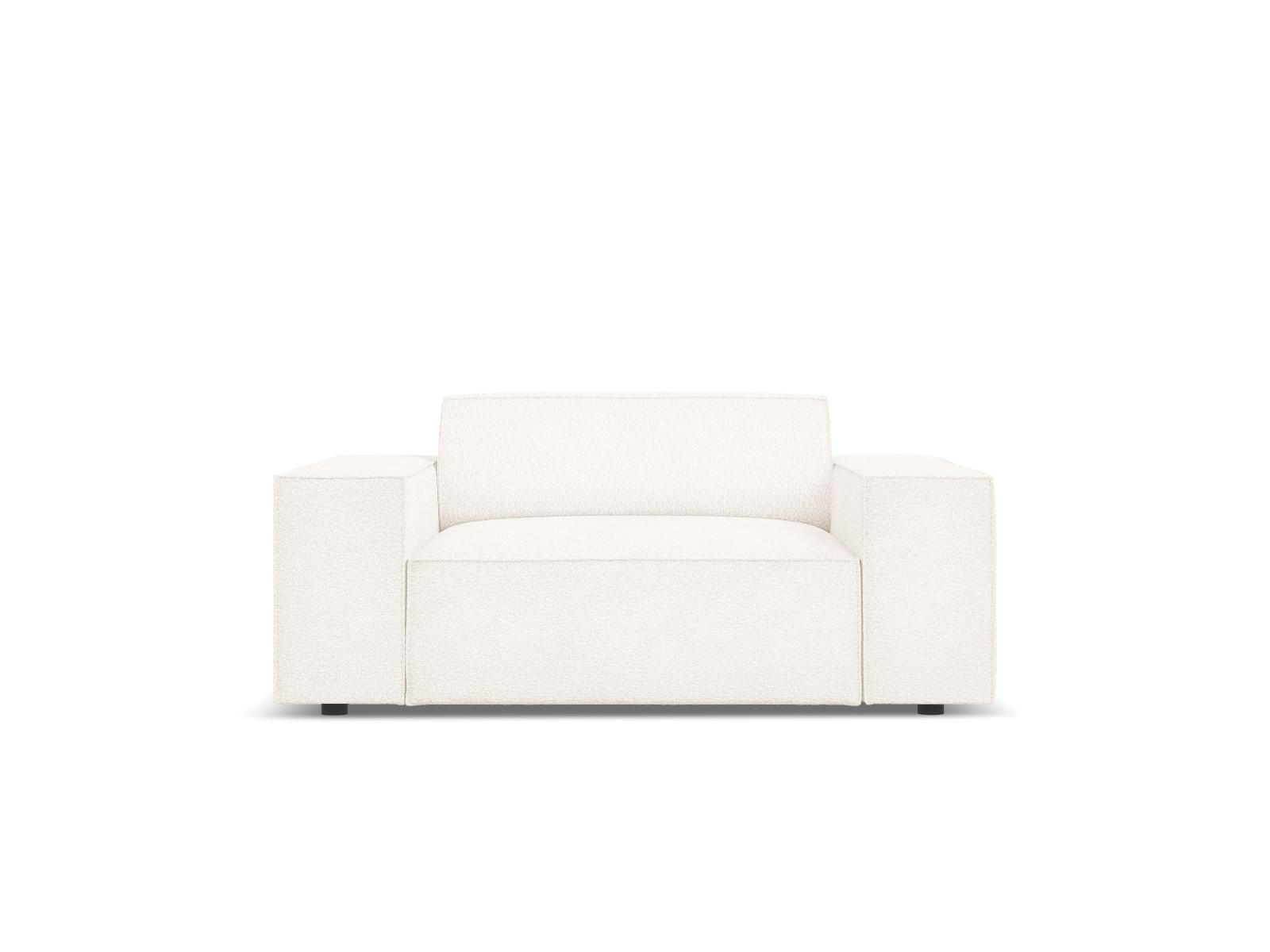 SESSEL Jodie aus Boucle beige - Beige, Textil (102/70/124cm) - Micadoni