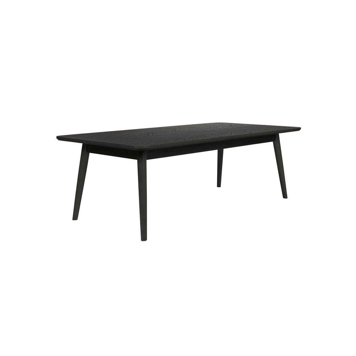 COUCHTISCH Fabio Rechteckig 120x60 cm Schwarz - Schwarz, Holz (120/60/40cm) - Housecraft Living