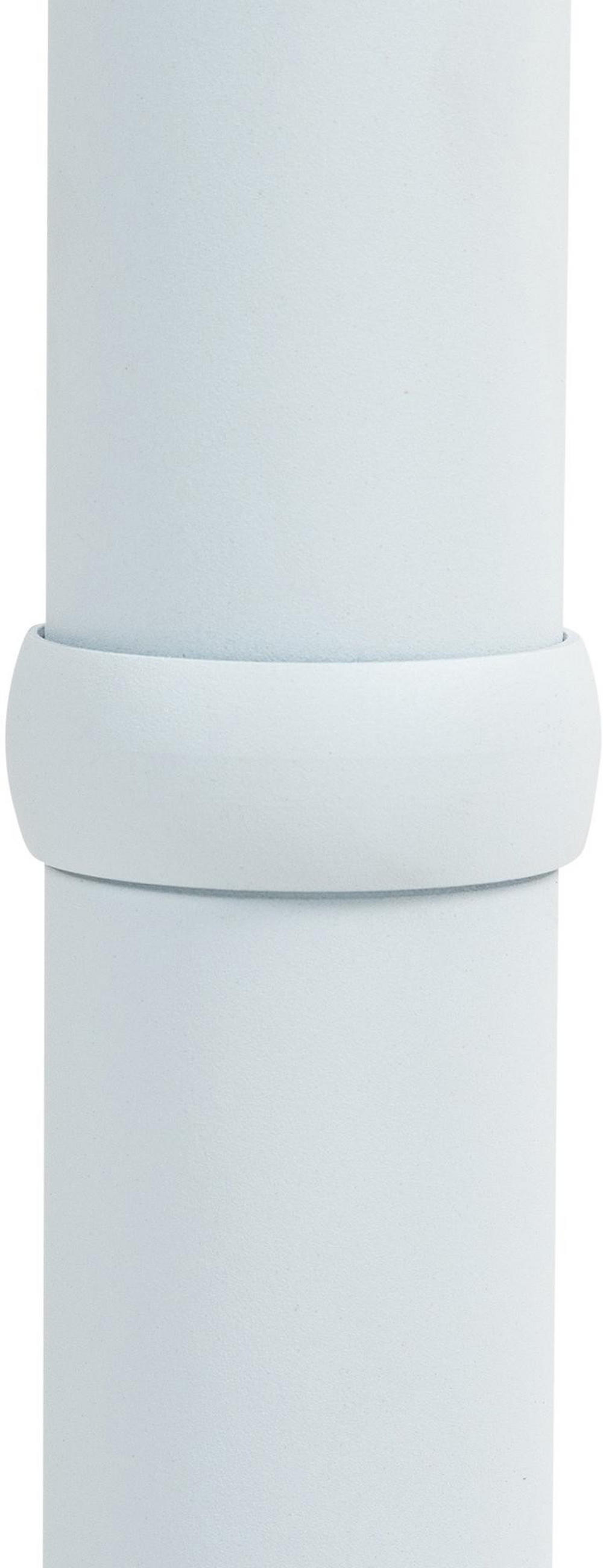 STEHTISCH rund Ø 75cm CAHNI - Metall Gestell | 110x75cm HxB, Weiß - Weiß, Metall (75/75/110cm) - DELUKE