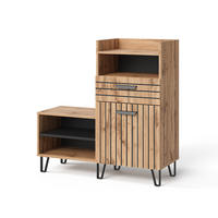 SKŘÍŇ NA BOTY Amber Dub Wotan - dub Wotan, kompozitní dřevo (100/100/38cm) - Vicco