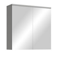 SPIEGELSCHRANK Toledo Grau Matt - 60 x 20 x 60 cm - Grau, Holz (60/60/20cm) - Badplaats