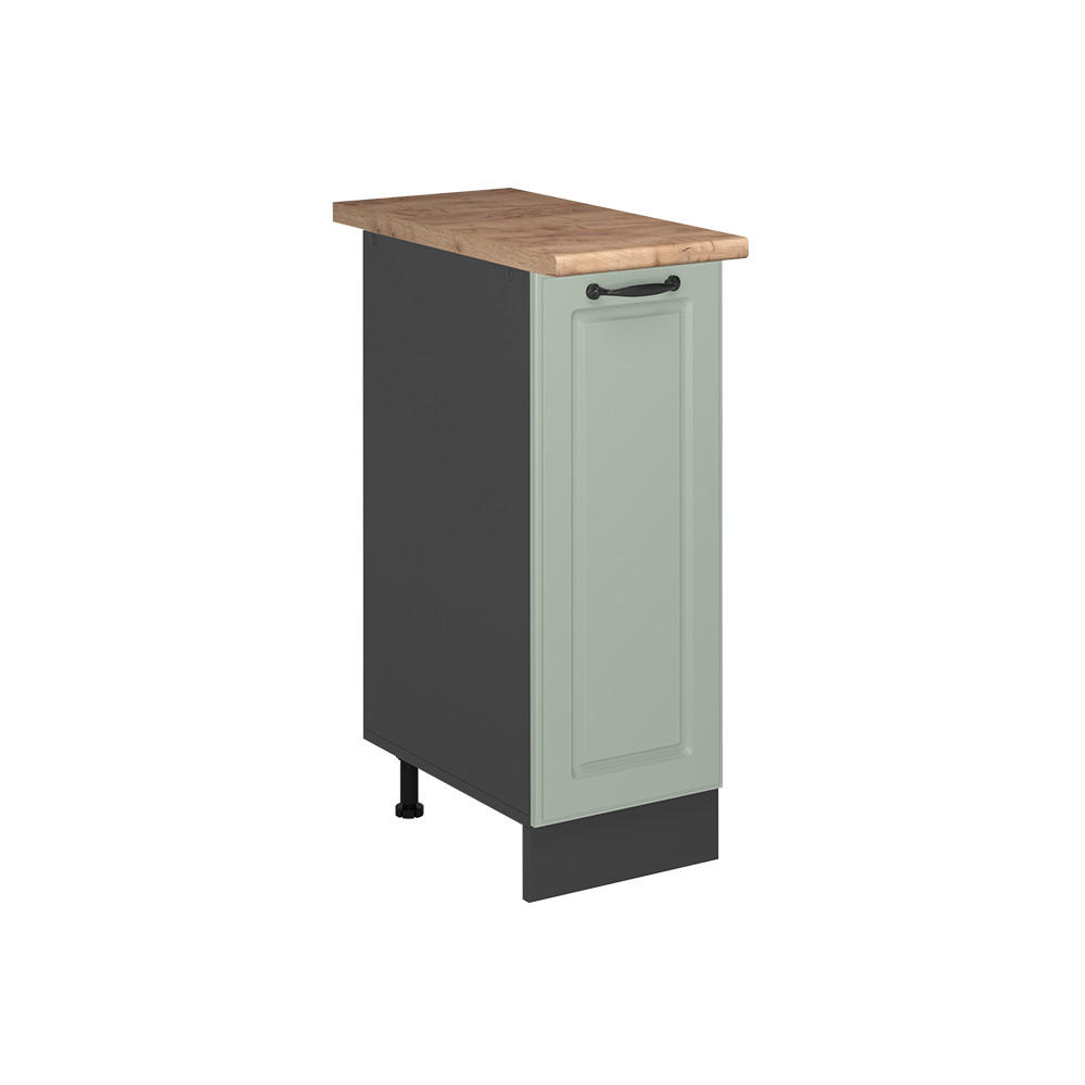 Vicco Apothekerschrank Mintgrün, Anthrazit 30x81.6x60 cm