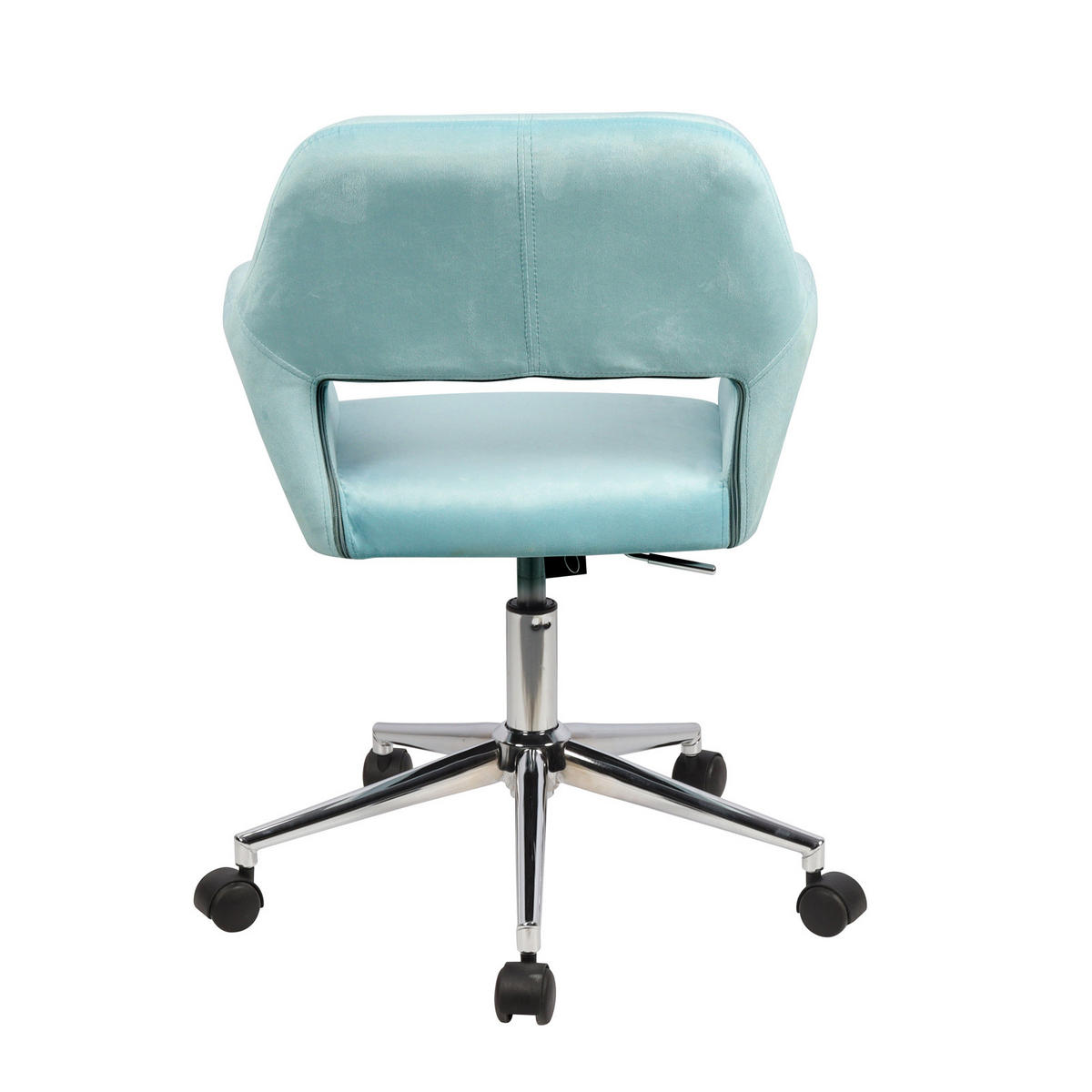 SCHREIBTISCHSTUHL JILL Hellblau - Hellblau, Textil (56/85/42cm) - SVITA