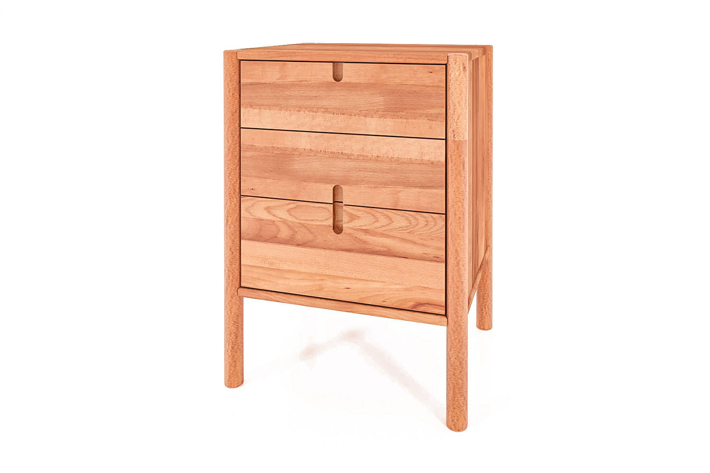 byoak Nachttisch Kernbuche 60x69x36 cm