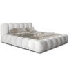 POLSTERBETT Milia 2 Off-White 160/200 cm Boucle mit Bettkasten - Weiß, Textil/Metall (160/200cm) - wonello