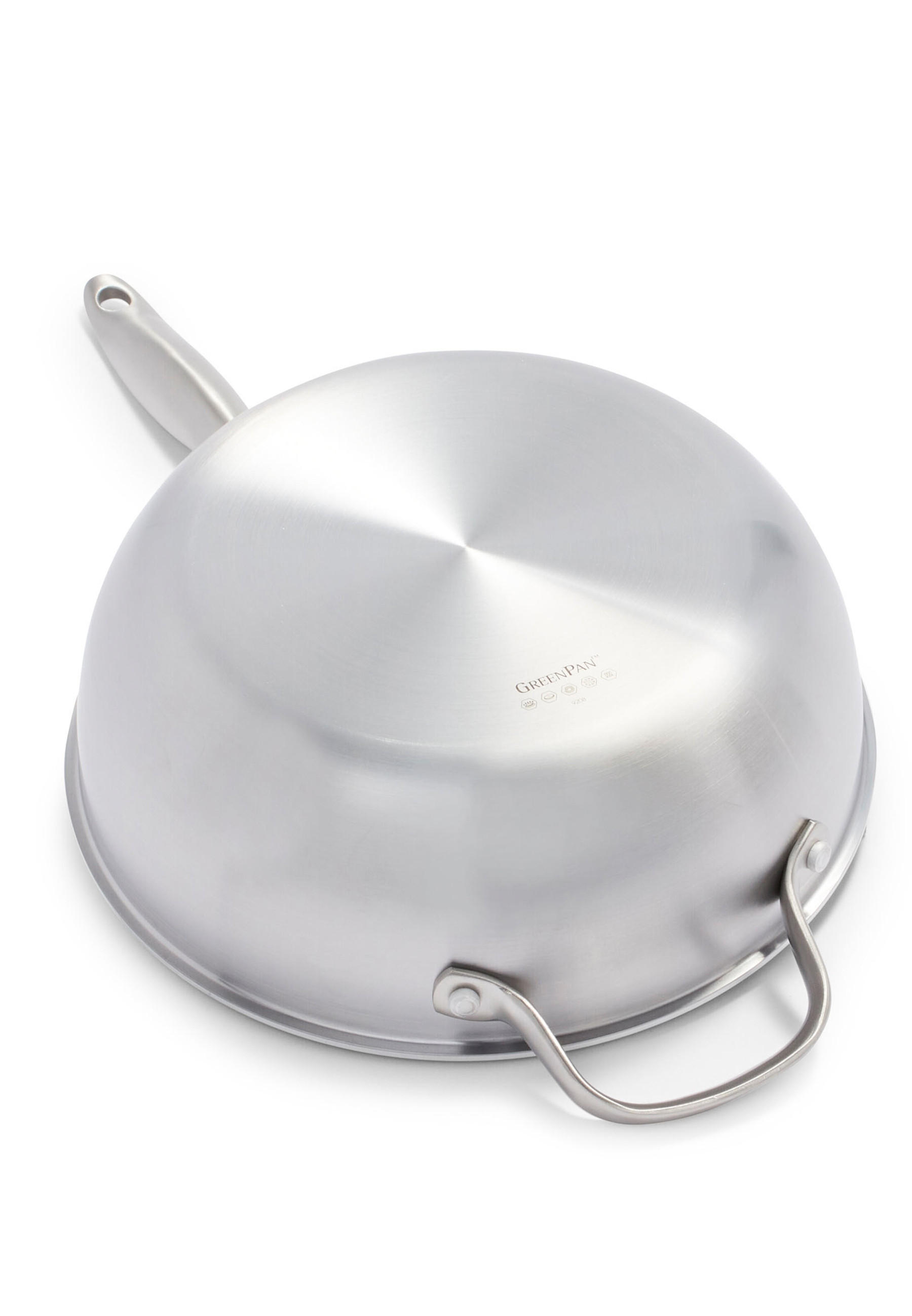 KASSEROLLE Venice Pro Evershine - Silberfarben, Metall (24cm) - GreenPan