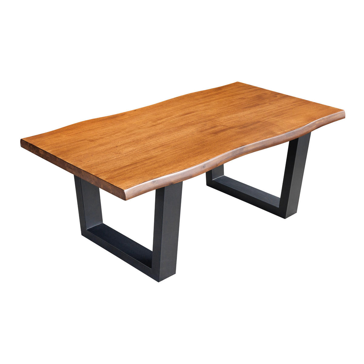 COUCHTISCH GENESIS Akazie rechteckig Braun 110cm - Braun, Holz/Metall (59/110/45cm) - riess-ambiente