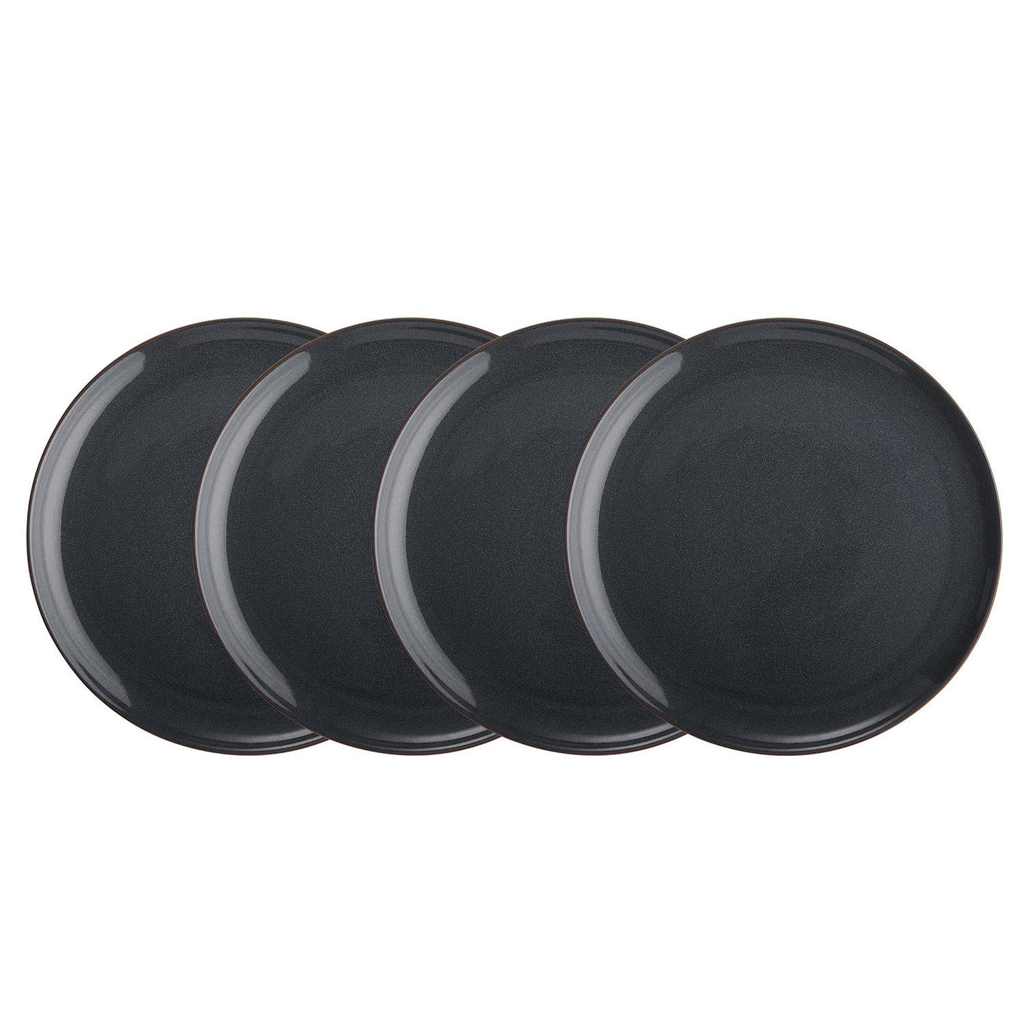 DINNERTELLER (4er Set) Native - Blau, Keramik (27/27/2.5cm) - Butlers