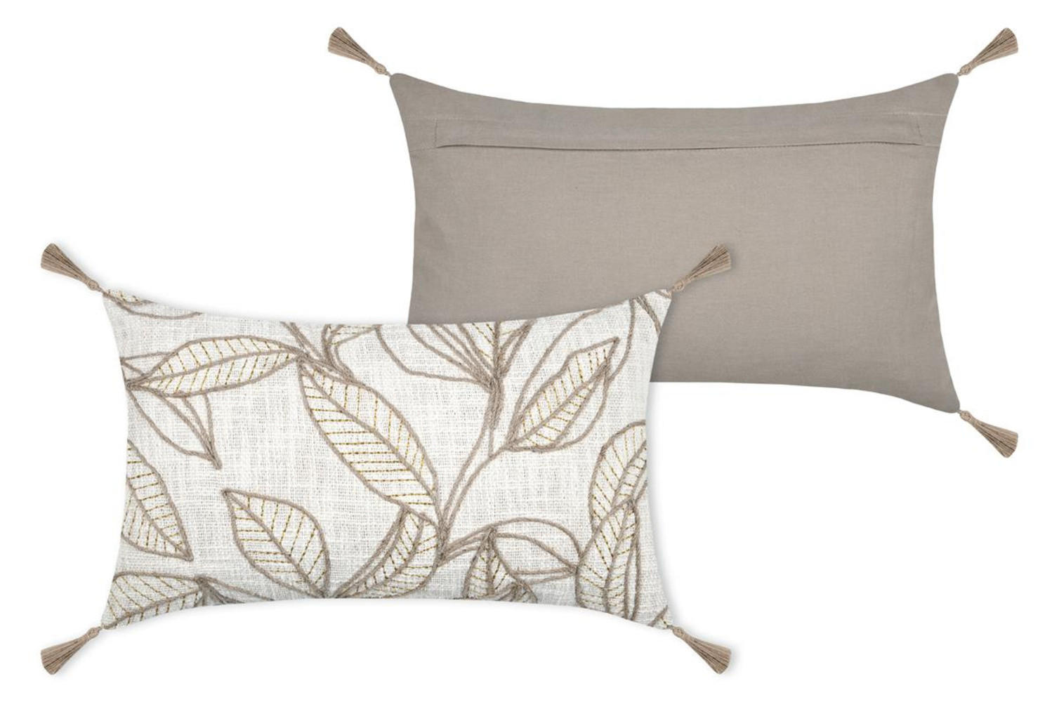 DEKOKISSEN Hemera 50/30 cm - Beige, Naturmaterialien (30/50cm)