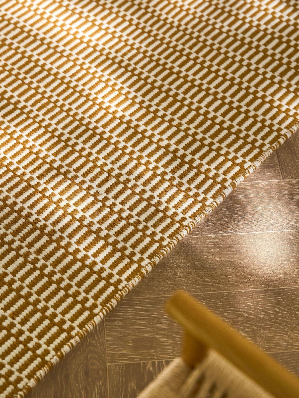 WOLLTEPPICH-LÄUFER Laura handgewebt 80/250 cm - Braun, Naturmaterialien/Textil (80/250cm) - benuta Pure