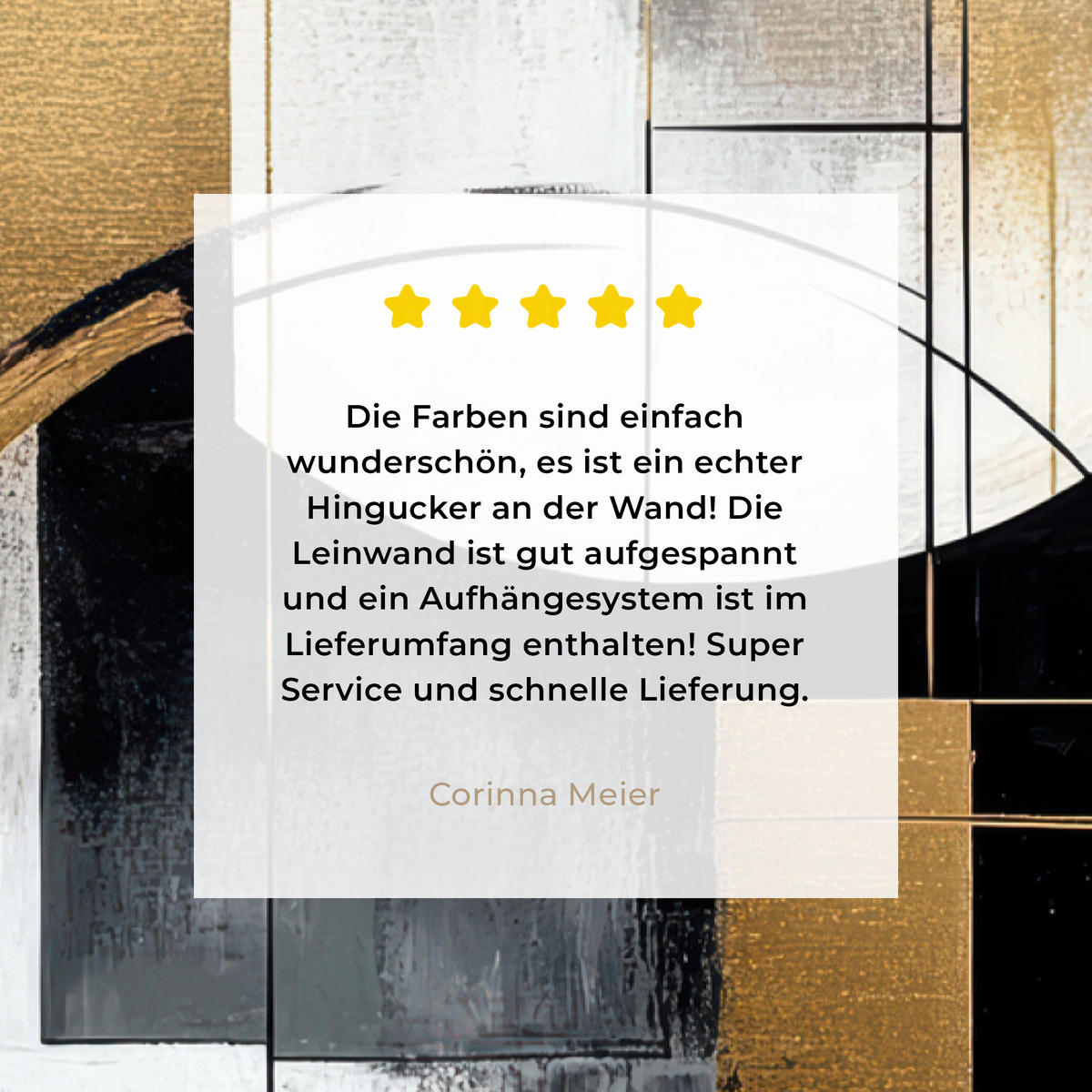 LEINWANDBILD - Abstrakt - Gold - Silber - Formen - Ästhetik - 80x120 - Wanddeko - Multicolor, Textil (80/120cm) - MuchoWow
