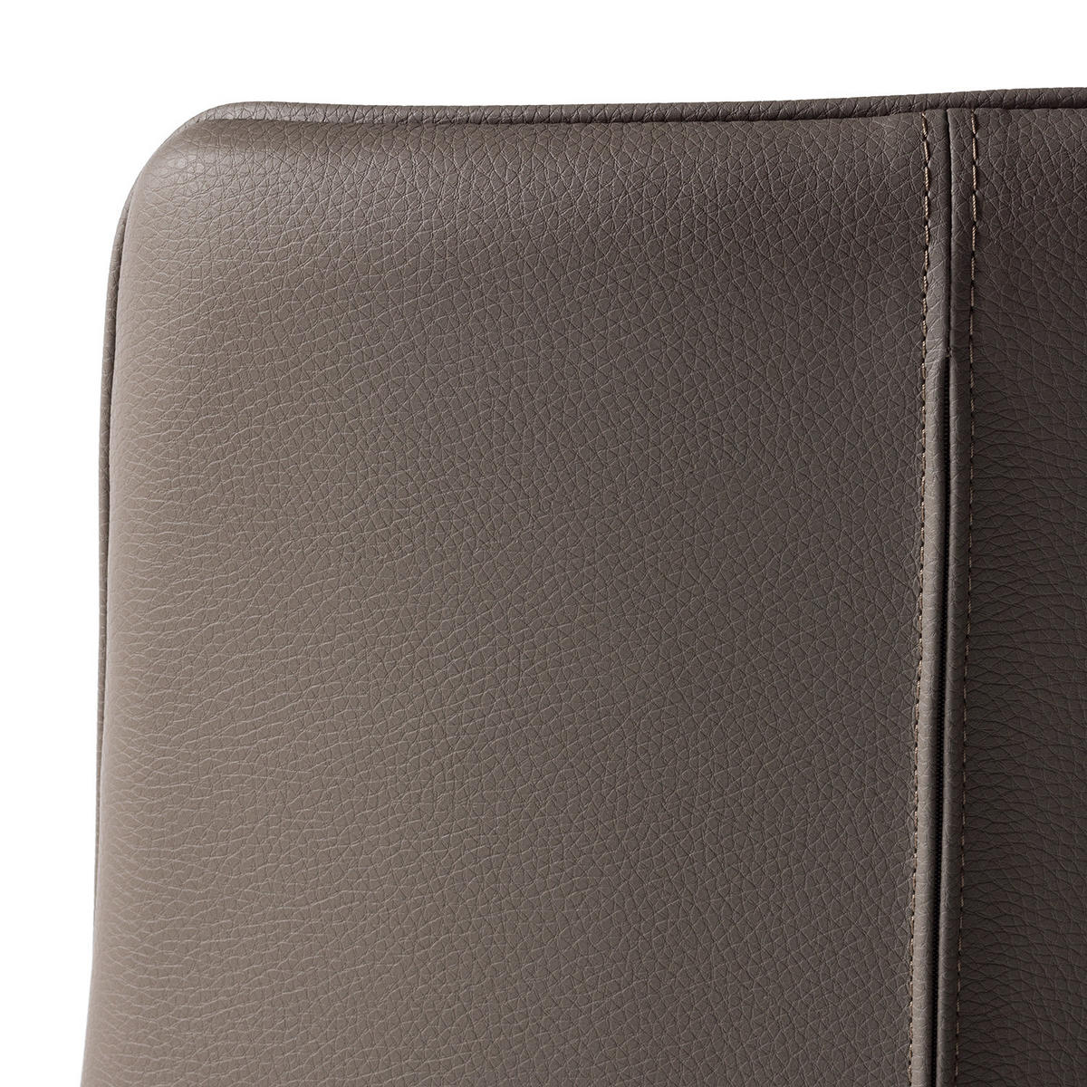 FREISCHWINGER - 2er-Set - Kunstleder - Braun, Kunststoff/Textil (54/89/60cm) - home24