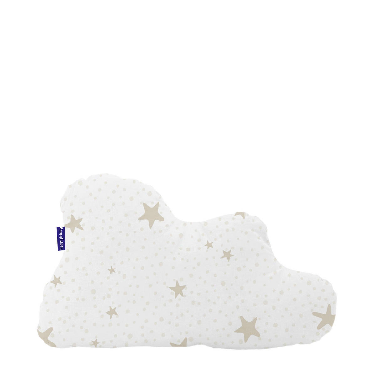 KISSEN little star 60x40 cm beige - Beige, Textil (60/40cm) - Happy Friday