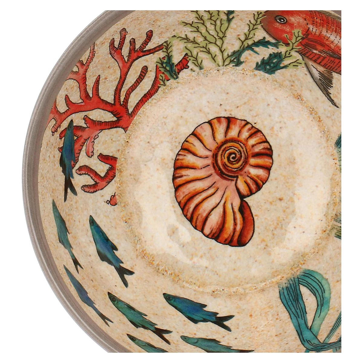 GESCHIRRSET 8-teilig Sea Life Set - Multicolor, Kunststoff (12/5/12cm) - Rose & Tulipani