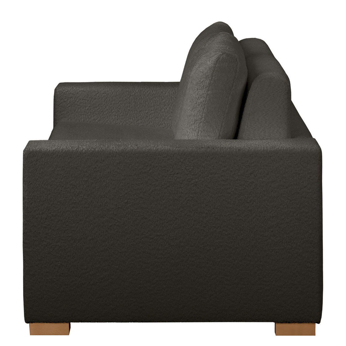 SCHLAFSOFA - Anthrazit/Buchefarben, Holz/Buchenholz (173/90/90cm) - home24