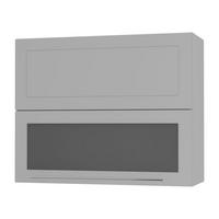 KÜCHENHÄNGESCHRANK Kvantum W8BS/90 Dust Grey Matt / Grau Matt 90 / 32,5 / 72cm - Grau, Holz/Holzwerkstoff (90/72/32.5cm) - Feldmann-Wohnen
