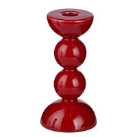 KERZENHALTER Holy Moly - Rot, Keramik (8/14/8cm) - Butlers