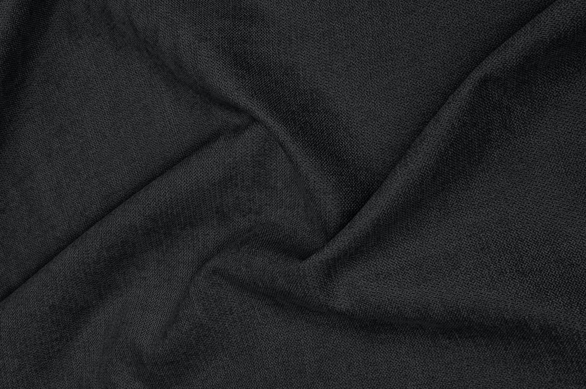 ECKSOFA L Form Corleone Dunkelgrau 268/192/96 cm mit Schlaffunktion - Dunkelgrau/Schwarz, Kunststoff/Textil (268/192cm) - AX Living