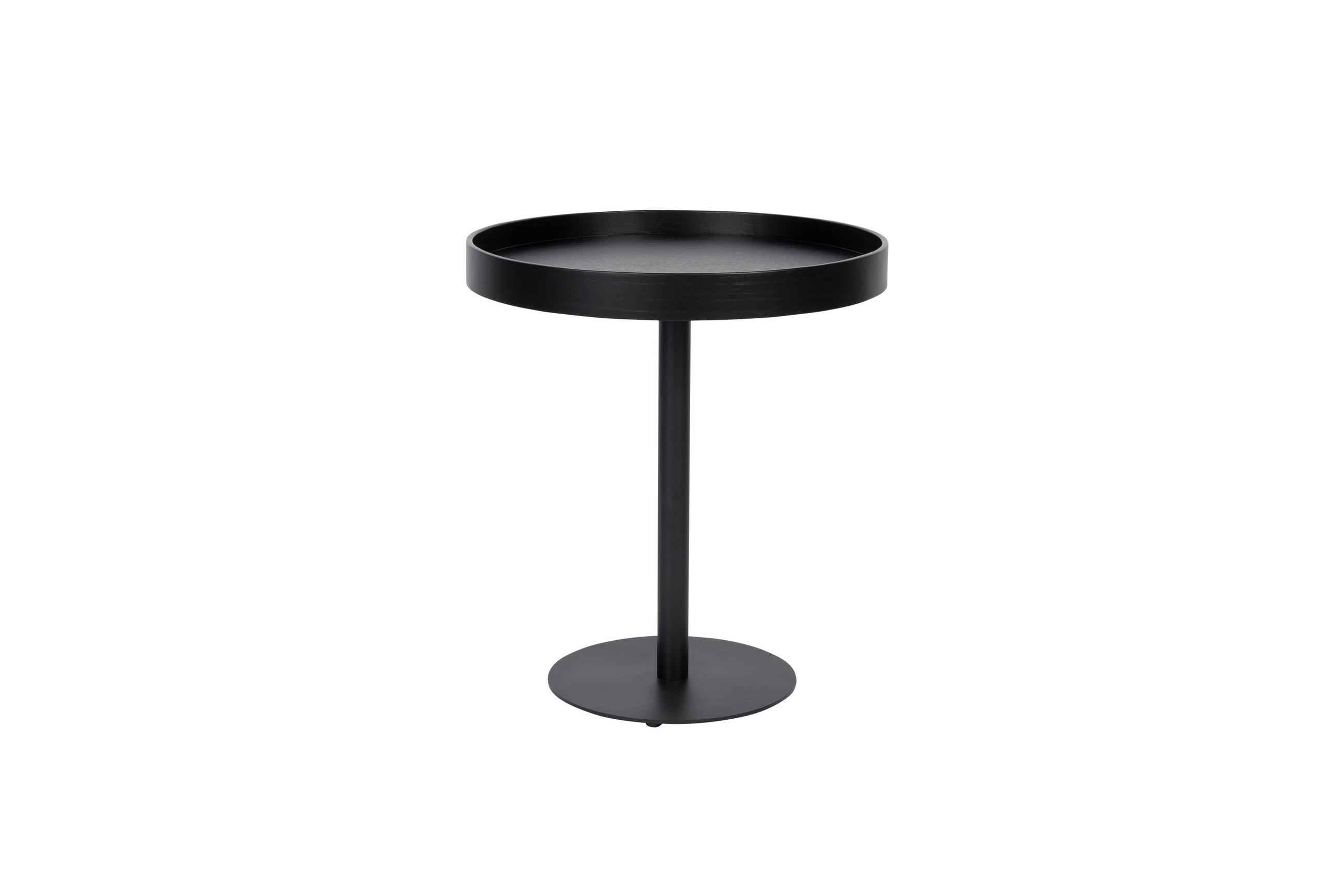 BEISTELLTISCH Yuri - Schwarz - 40/40/45 cm - Schwarz, Holz (40/40/45cm)