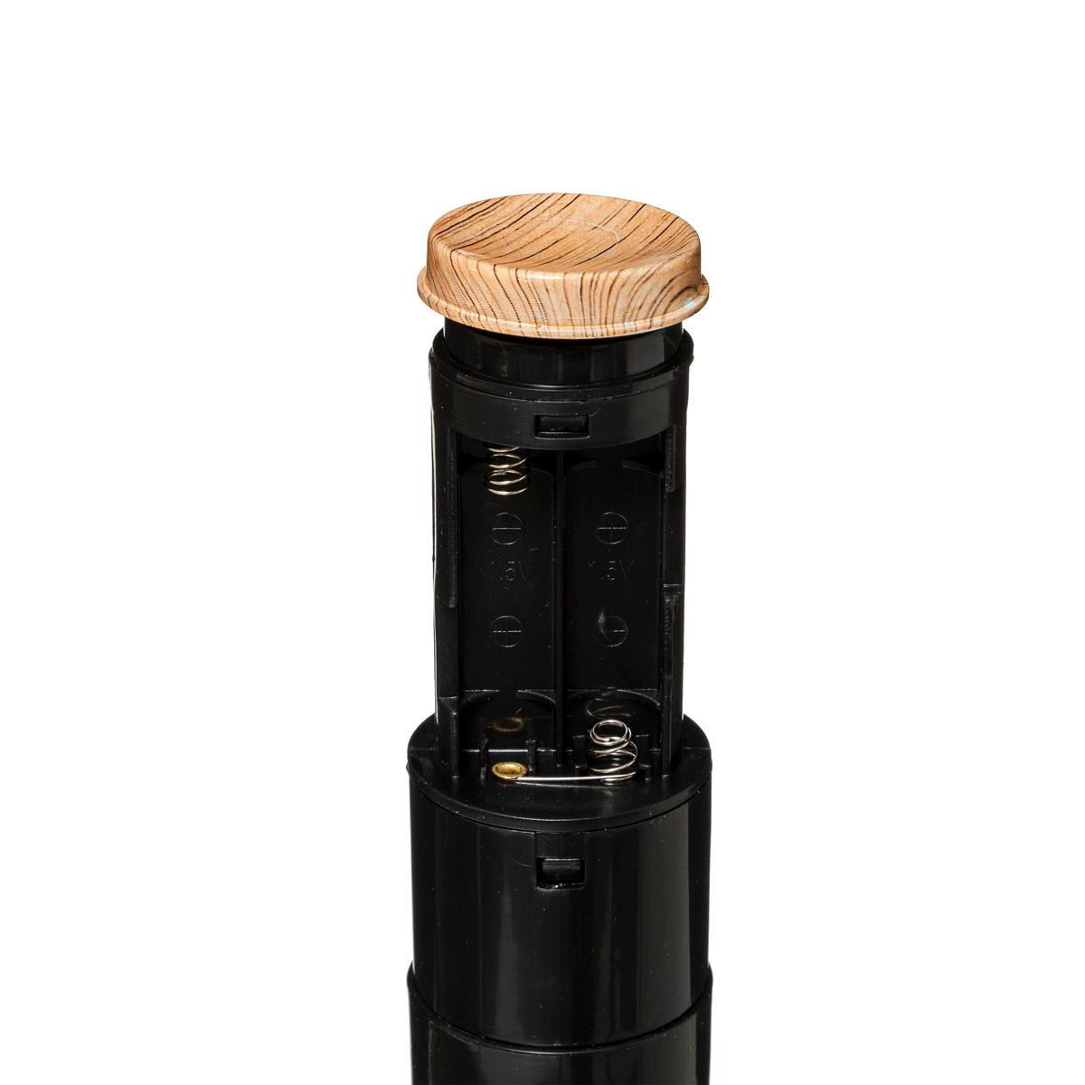 GEWÜRZMÜHLE Modern 5,5/5,5/22,3 cm - Grau, Kunststoff (5.5/22.3/5.5cm) - 5five Simply Smart