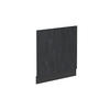 FRONTBLENDE R-Line Schwarz Beton 60 cm ohne AP - Anthrazit/Schwarz, Holzwerkstoff (60/57.2/1.6cm) - Vicco
