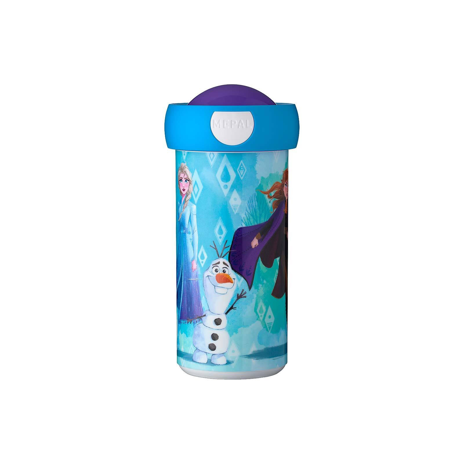 VERSCHLUSSBECHER Campus Frozen 2 300 ml - Blau/Lila, Kunststoff (0.3L) - Mepal