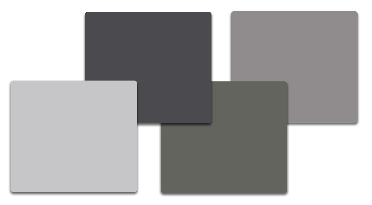 Farbpallette Grautöne