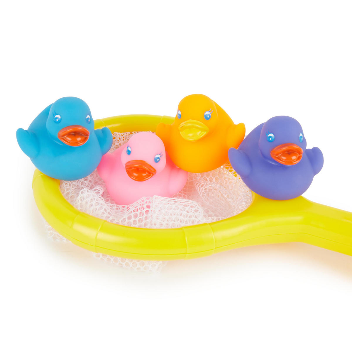 CATCHER mit vier Badeenten - Multicolor, Kunststoff (13/24.5cm) - Bieco Spielwaren
