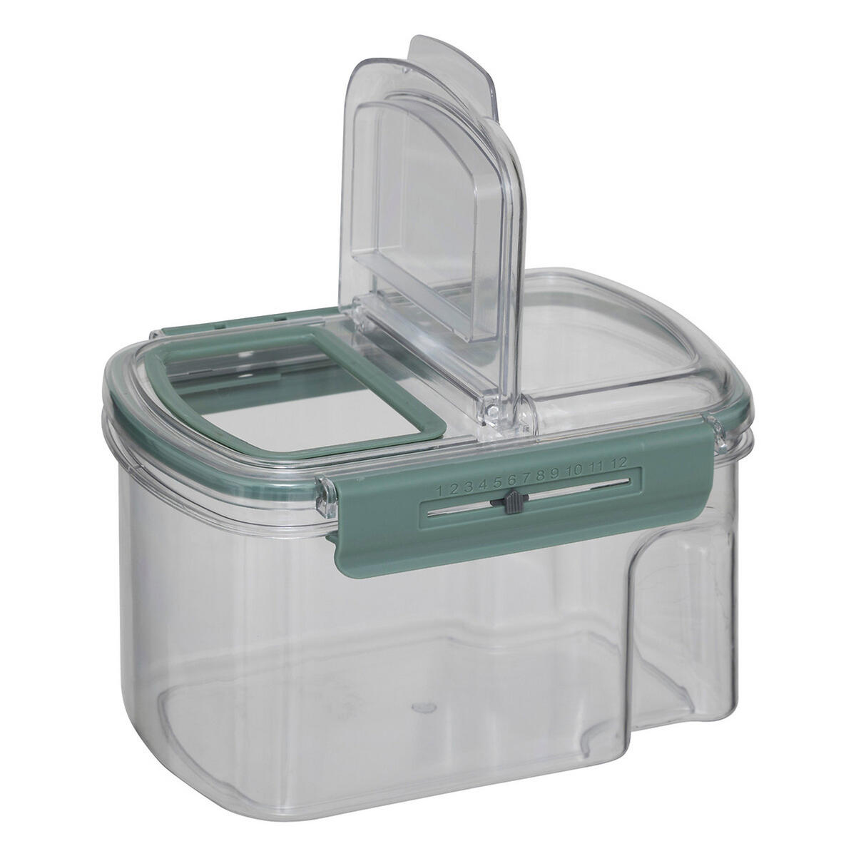 VORRATSDOSE Neo, Kunststoff, 1.5 L - Transparent, Kunststoff (14.1/12.4/19.3cm) - 5five Simply Smart