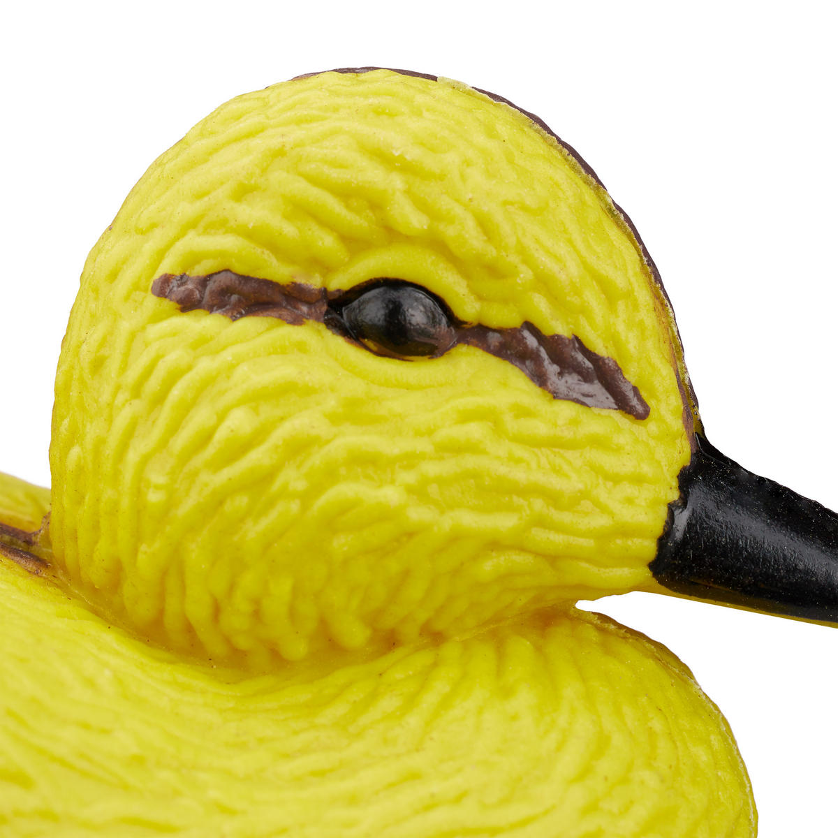 TEICHENTEN - Gelb, Kunststoff (6.5/7/12.5cm) - Relaxdays