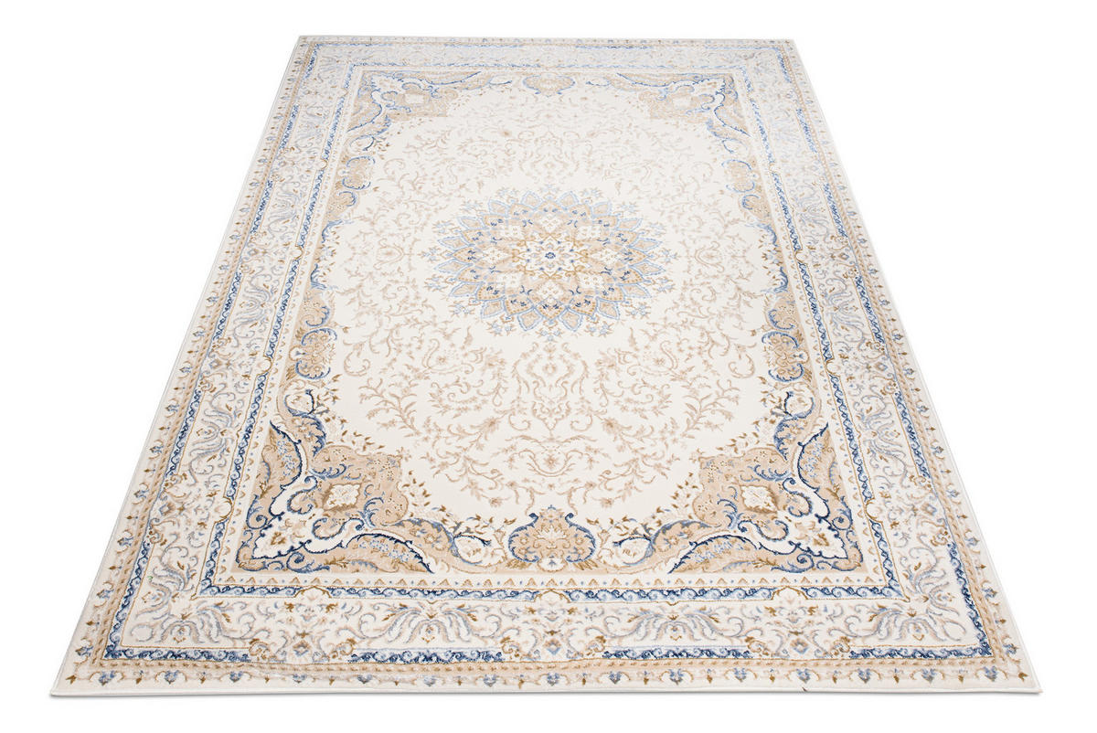 TEPPICH HERA Creme Beige 120/170 cm - Beige/Creme, Textil (120/170cm) - Tapiso