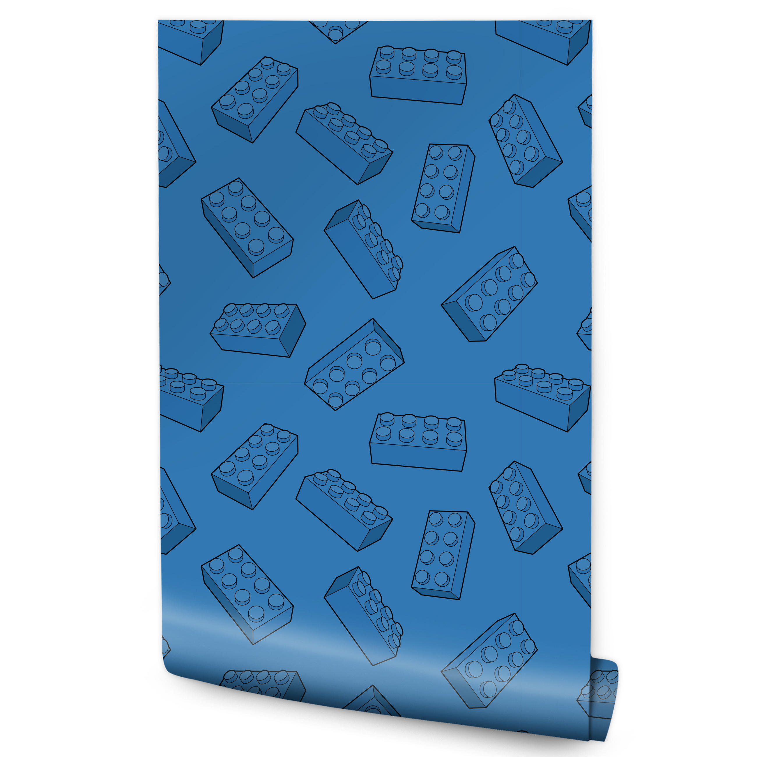 Muralo Vliestapete Blau 50x1000 cm
