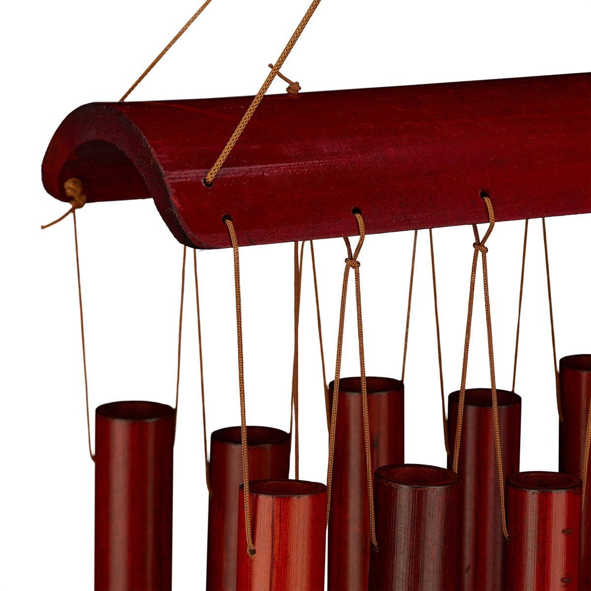 WINDSPIEL - Braun, Holz (8/21/60cm) - Relaxdays