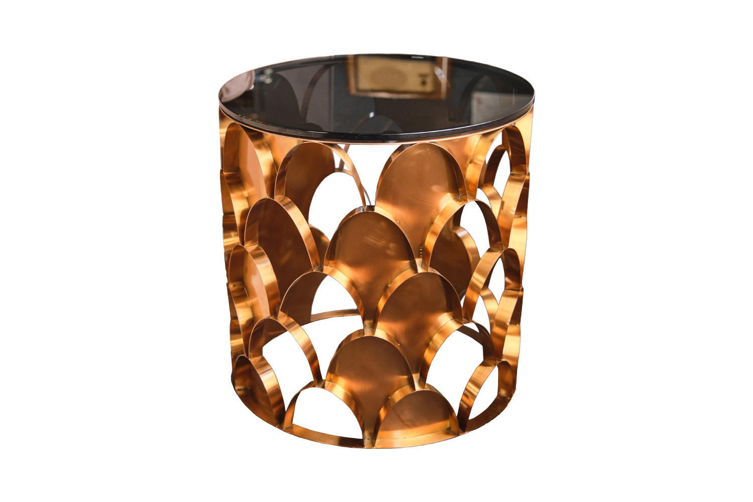 Kawola Beistelltisch Roségold 60x60x60 cm