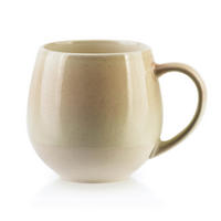 BECHER Lotta Beige 8.5/14/10 cm Keramik - Beige, Keramik (0.58L) - Mondex