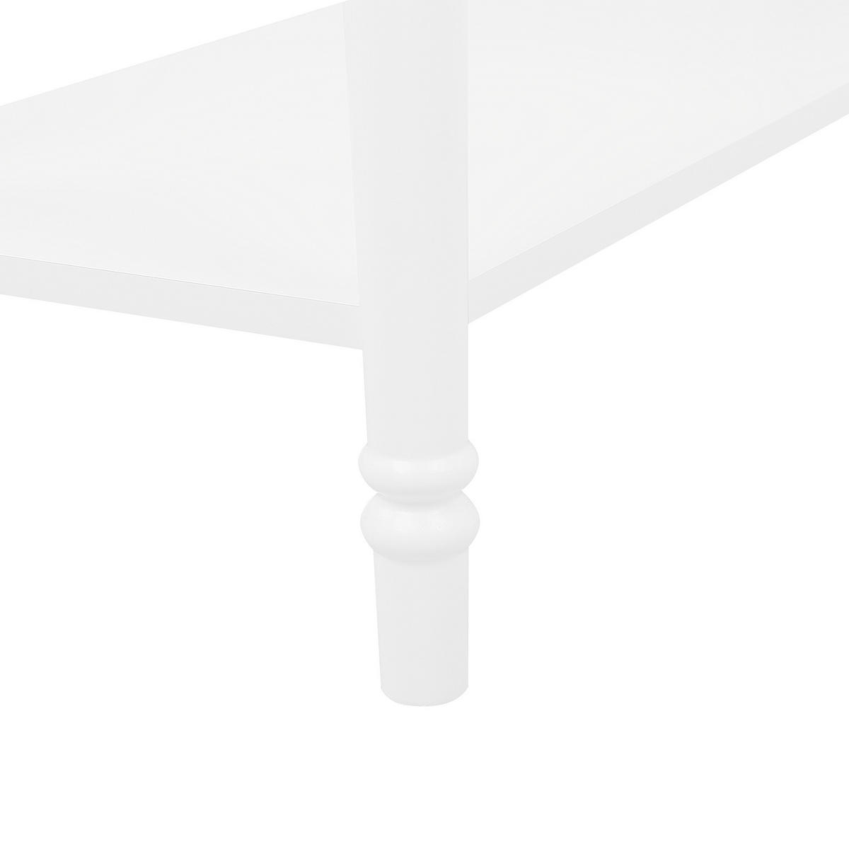 KONSOLENTISCH weiß Tobago - Weiß, Holzwerkstoff (40/102/77cm) - Beliani