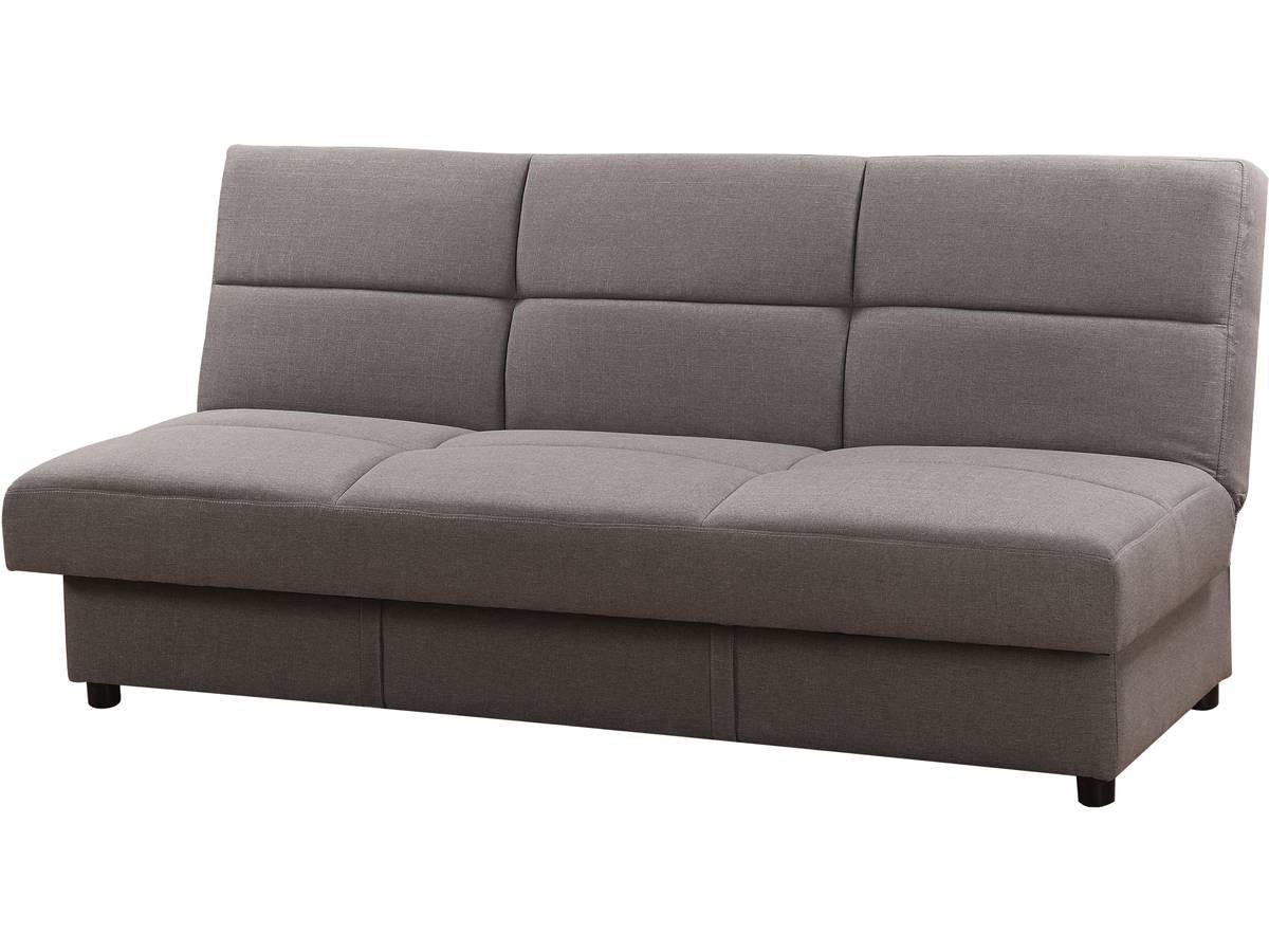 SCHLAFSOFA > & BZ enzo Grau - Grau, Textil (84/85/185cm) - Habitat Garten