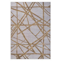 TEPPICH Cove Goldfarben,Silberfarben,Taupe 160/230 cm - Goldfarben, Textil (160/230cm) - My-Rug