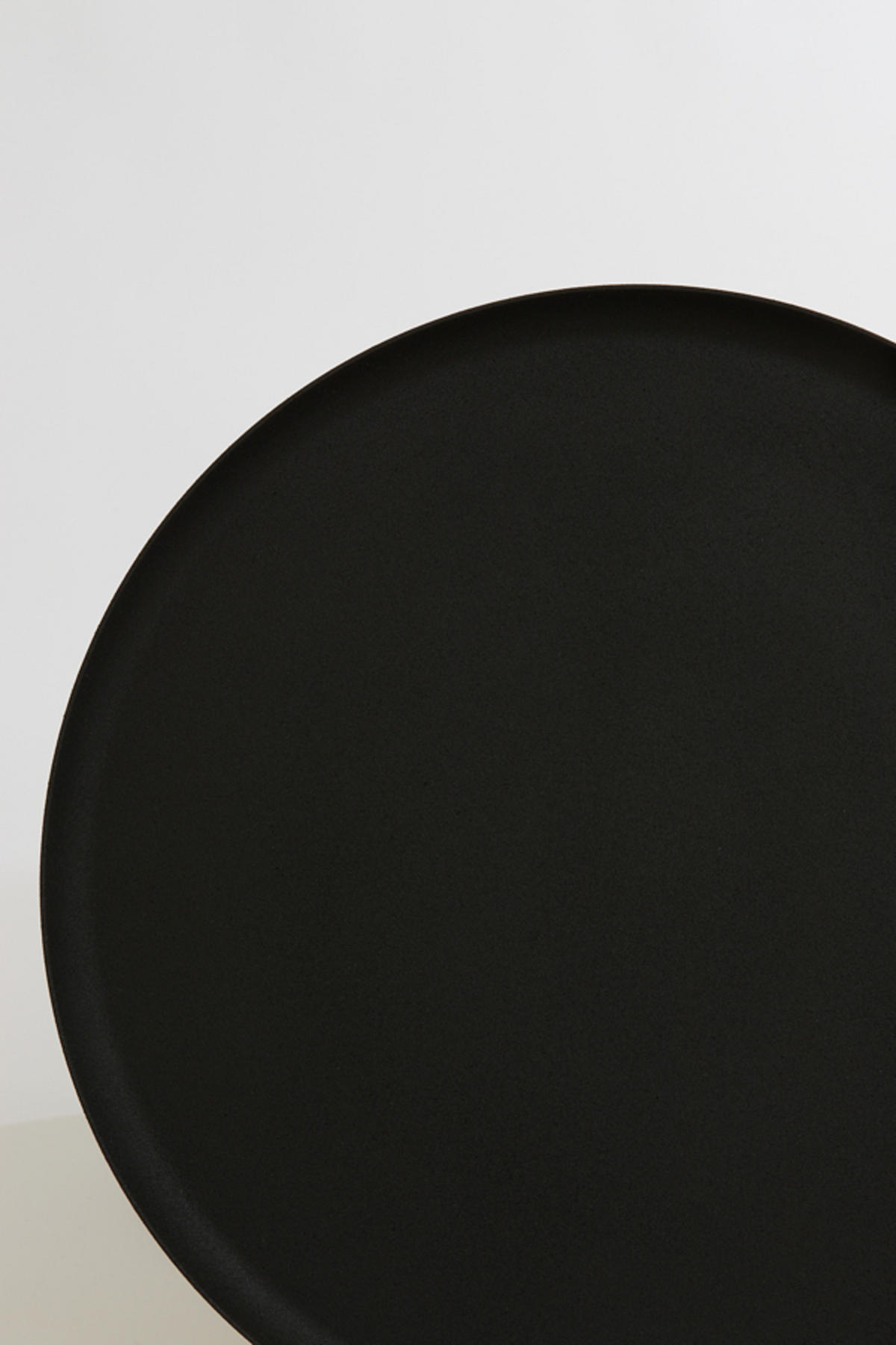 BEISTELLTISCH Milaki Schwarz Ø39/52 cm - Schwarz, Metall (39/39/52cm) - Light & Living