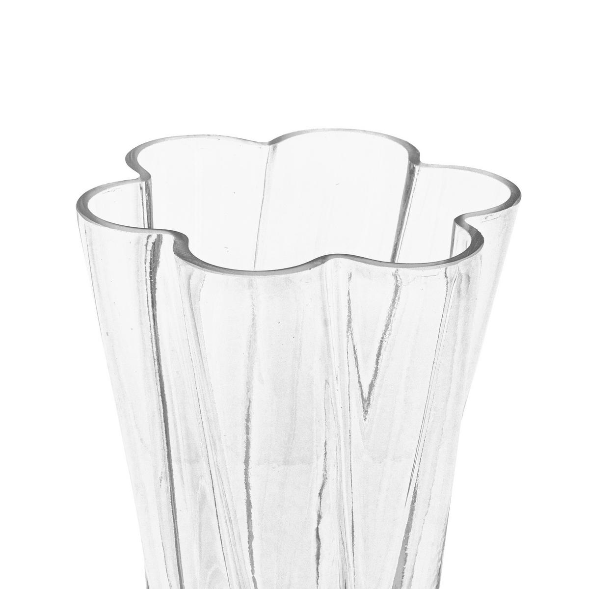 GLASVASE Noeli H. 25,5 cm - Transparent, Glas (14/25.5cm) - Atmosphera Createur d´interieur