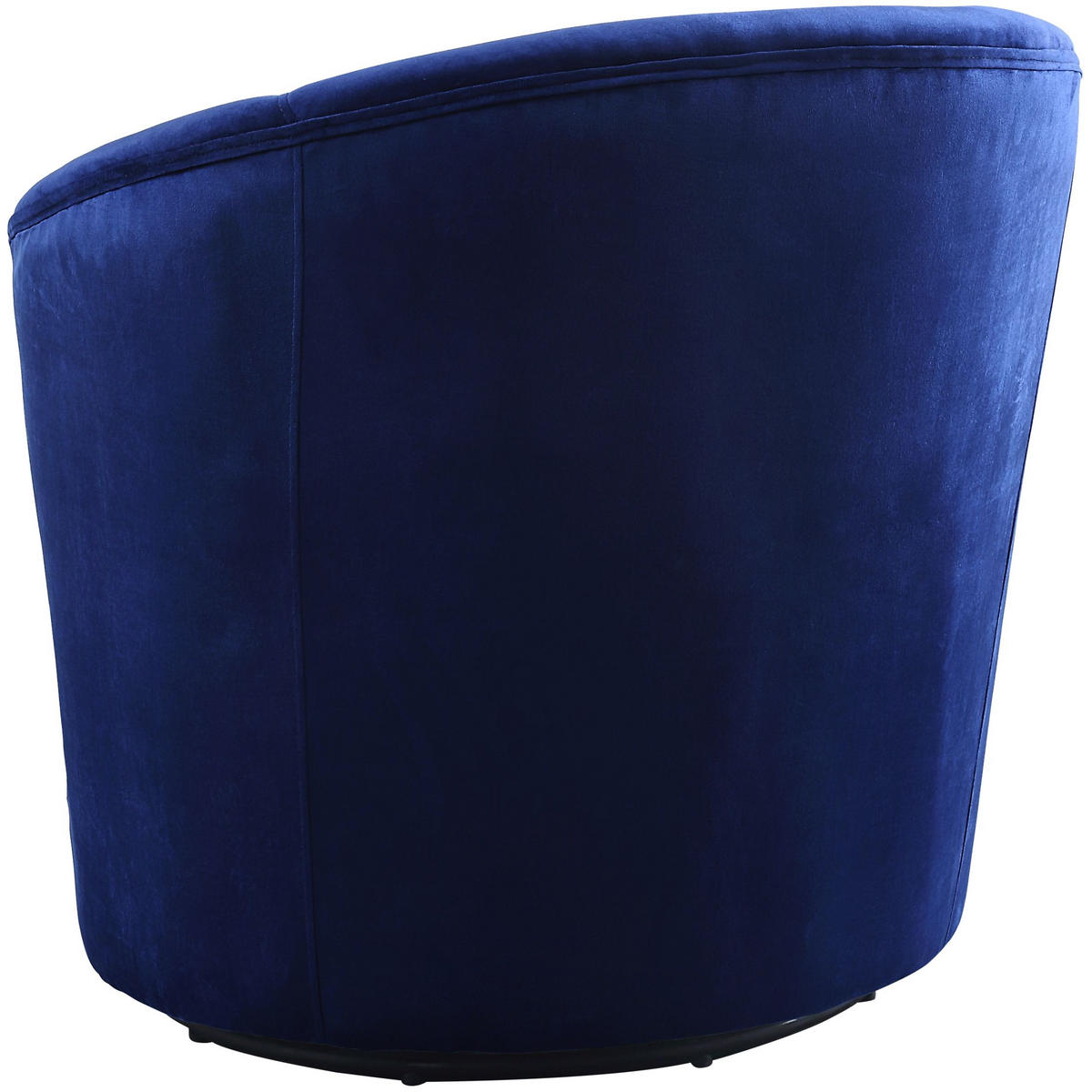 COCKTAILSESSEL Colin Samt Blau - Blau, Textil (84/84/85cm) - ATLANTIC home collection