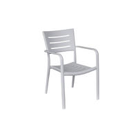 STAPELSTUHL Moroni 56x53x79 cm, Kunststoff, Grau - Grau, Kunststoff (53/79/56cm) - dasmöbelwerk